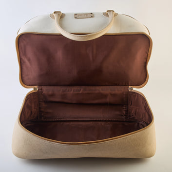 PERSONALISED WEEKENDER BAG - BEIGE