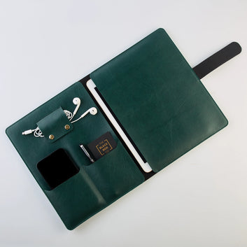 PERSONALISED TABLET ORGANISER - GREEN