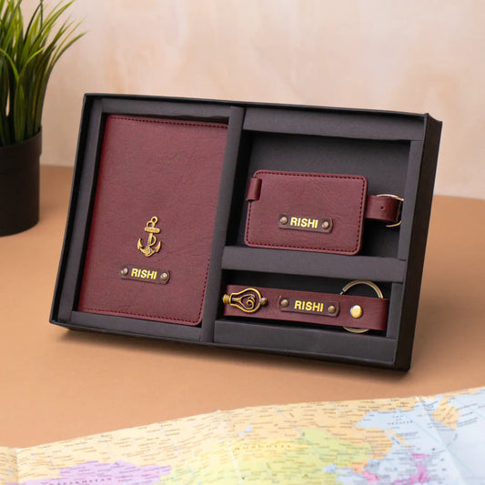 TRAVEL ESSENTIALS - MAROON