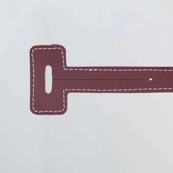 PERSONALISED BAG TAG - MAROON