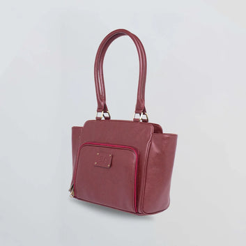 PERSONALISED CARRY ALL TOTE BAG - MAROON