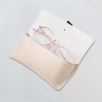 PERSONALISED EYEWEAR CASE - BEIGE