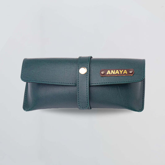 PERSONALISED EYEWEAR CASE - GREEN