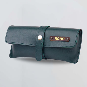 PERSONALISED EYEWEAR CASE - GREEN